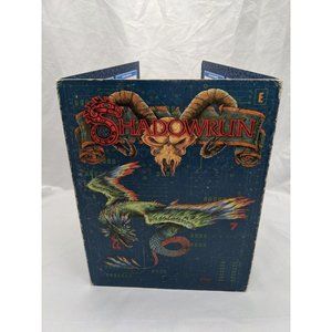 Shadowrun Sci-Fi RPG DM Screen Fasa Corporation